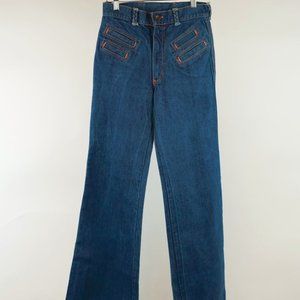 Pooh Blue Flared Jeans